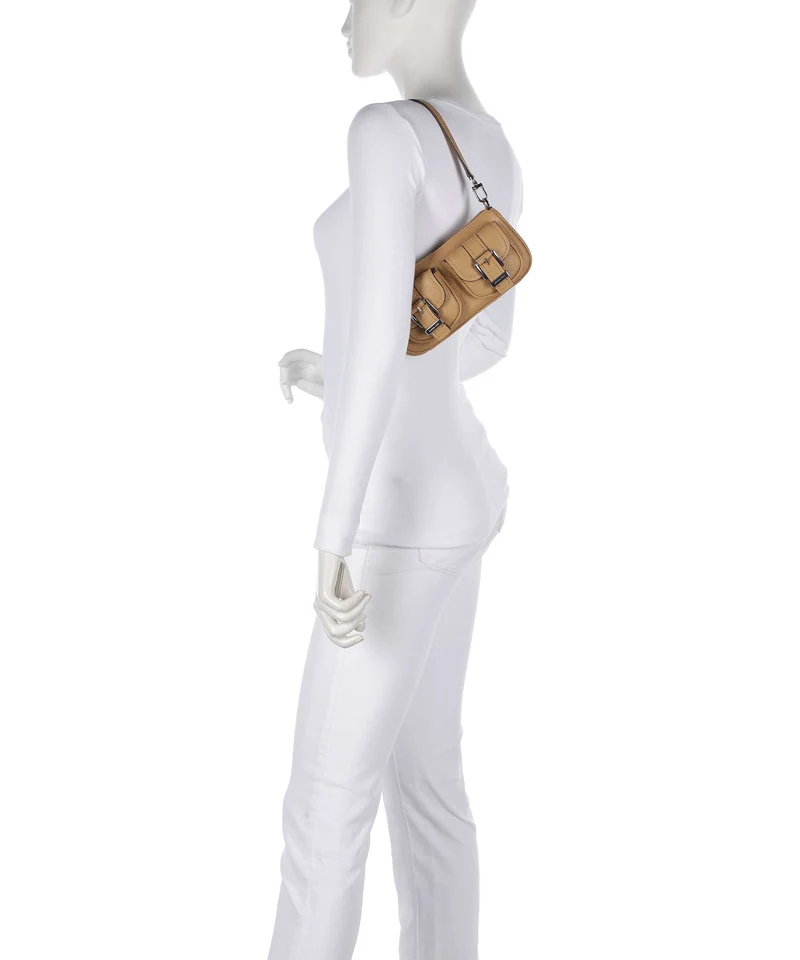 Michael Kors Zoe Small Schultertasche peanut