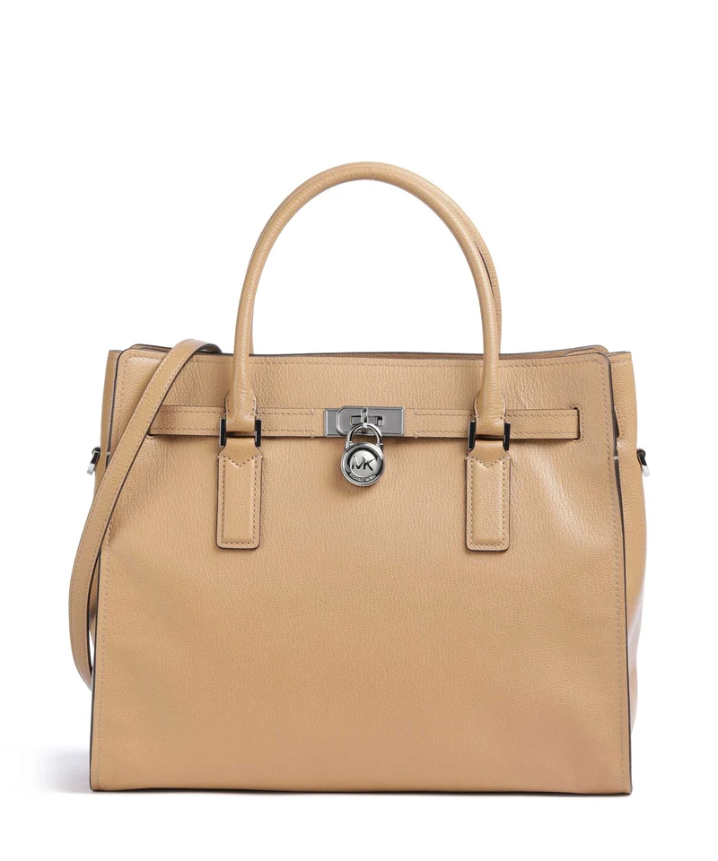 Michael Kors Hamilton Moderne Large Handtasche peanut