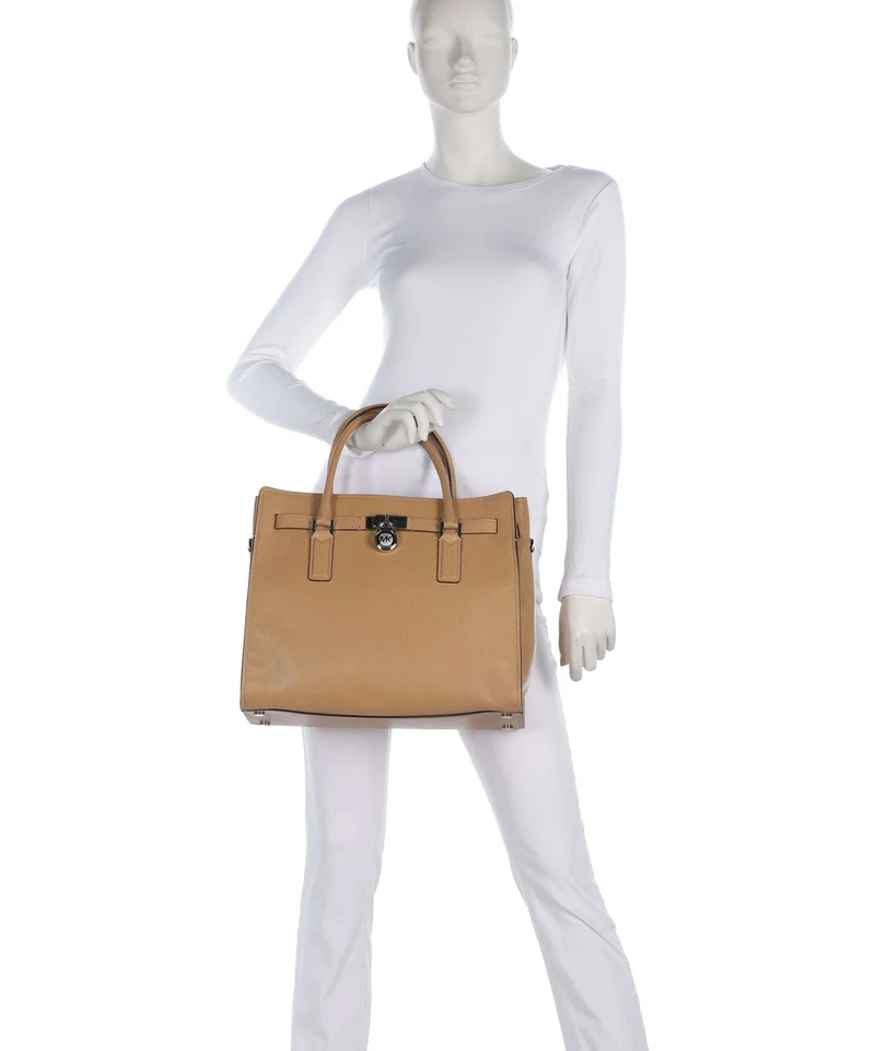 Michael Kors Hamilton Moderne Large Handtasche peanut