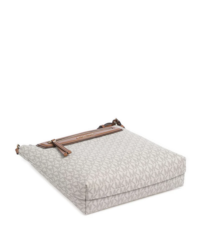 Michael Kors Jet Set Travel Large Umhängetasche vanilla/acrn