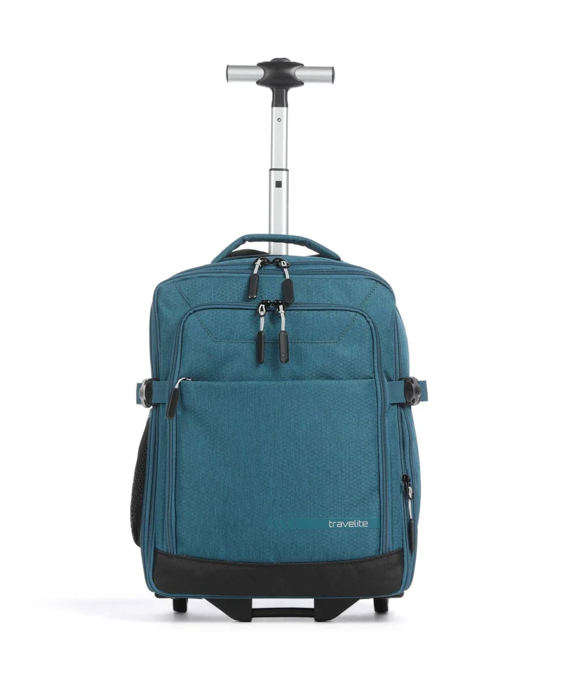 Travelite Kick Off Rucksack-Trolley petrol
