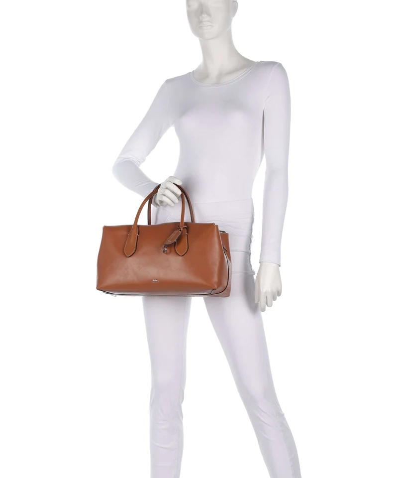 Polo Ralph Lauren Bellport Medium Handtasche cognac