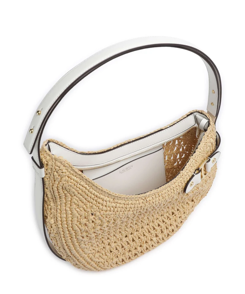 Lauren Ralph Lauren Tasha Large Schultertasche natural/white
