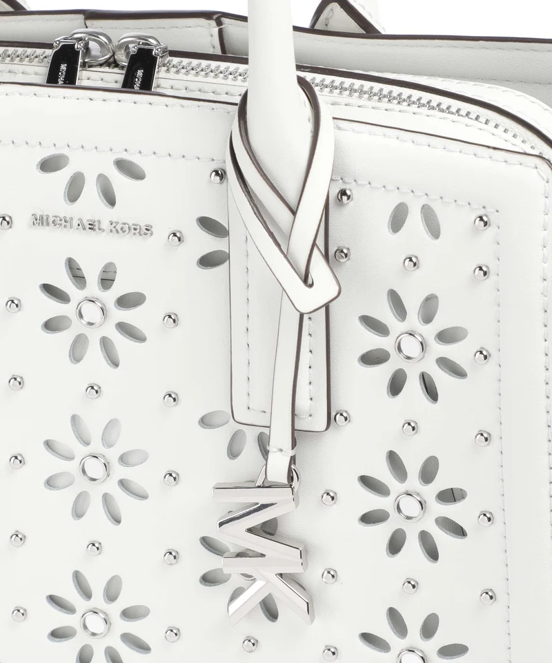 Michael Kors Laila Small Handtasche optic white