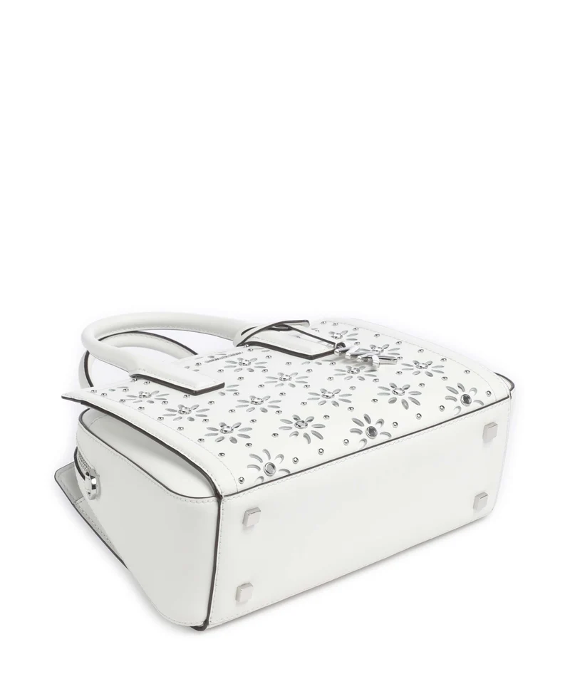 Michael Kors Laila Small Handtasche optic white