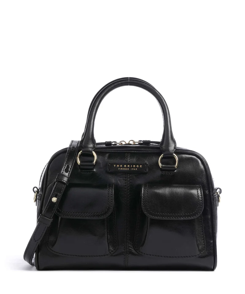 The Bridge Flora Handtasche nero