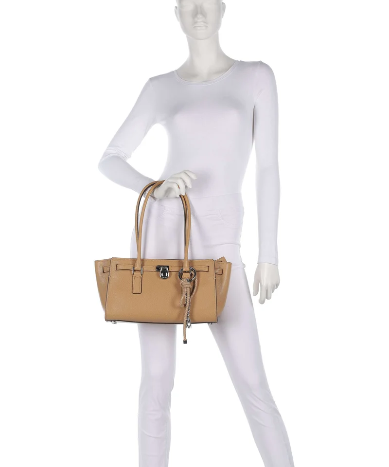 Michael Kors Hamilton Moderne Small Schultertasche peanut