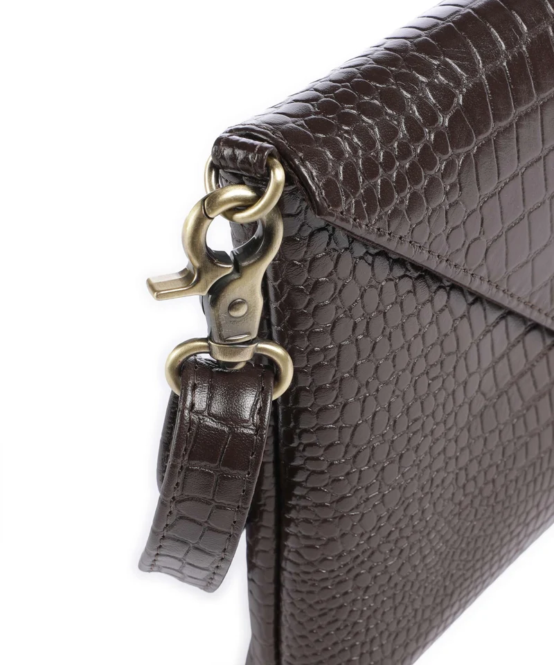 Depeche Fashion Favourites Umhängetasche brown croco