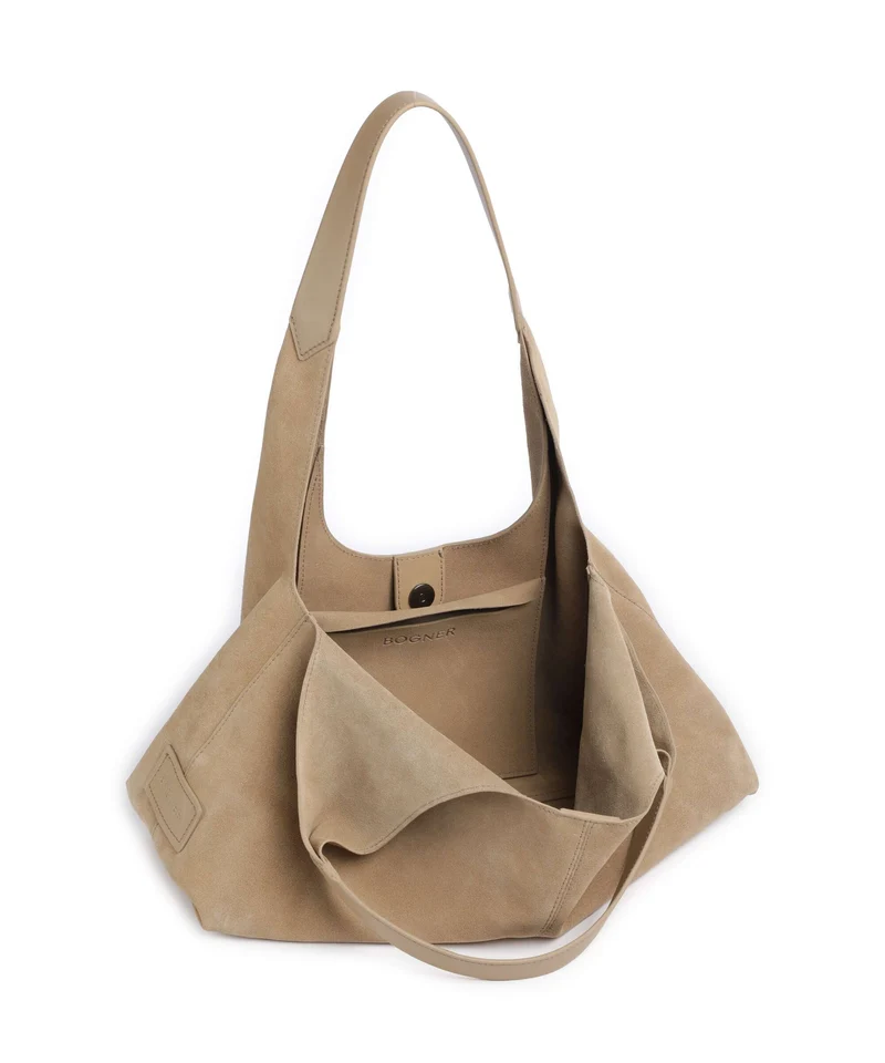 Bogner Founex Alienor Beuteltasche beige