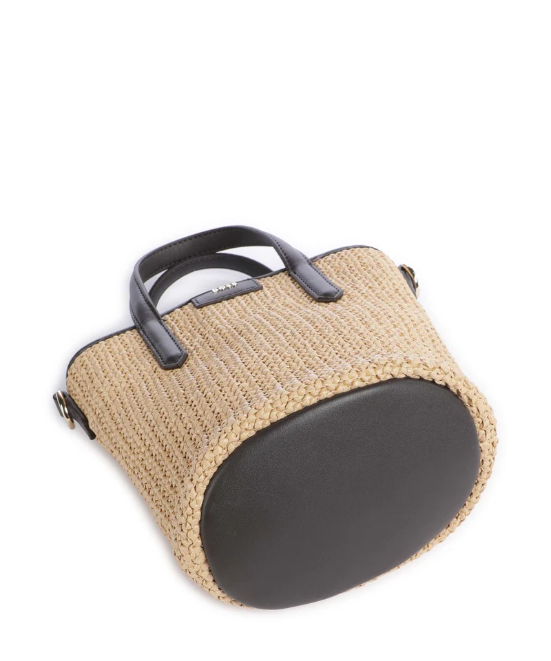 BOSS Jala Bucket Handtasche open white