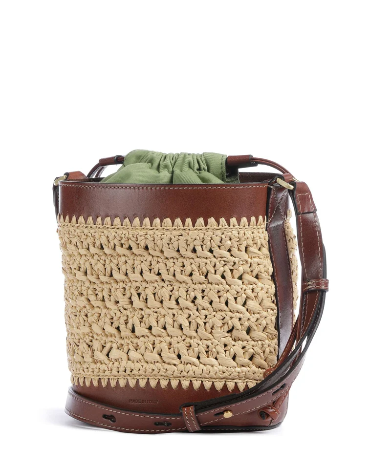 The Bridge Luna Bucket Handtasche marrone