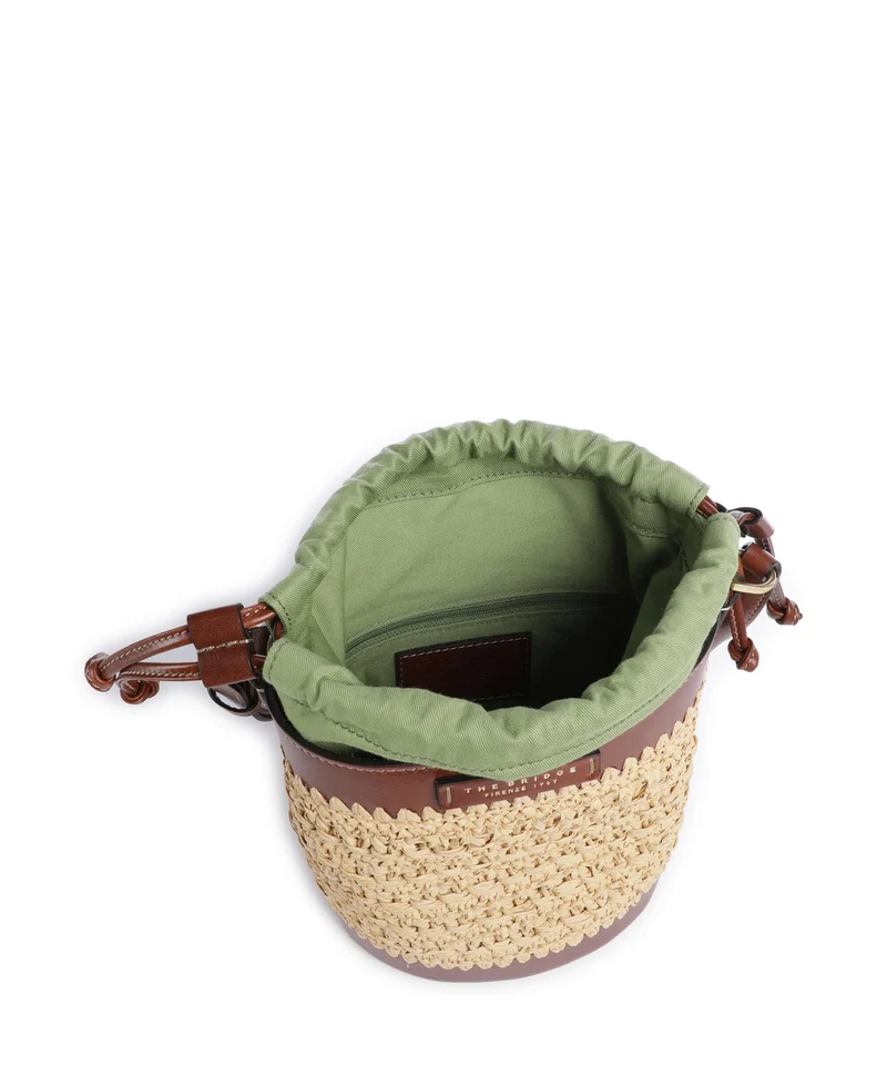 The Bridge Luna Bucket Handtasche marrone