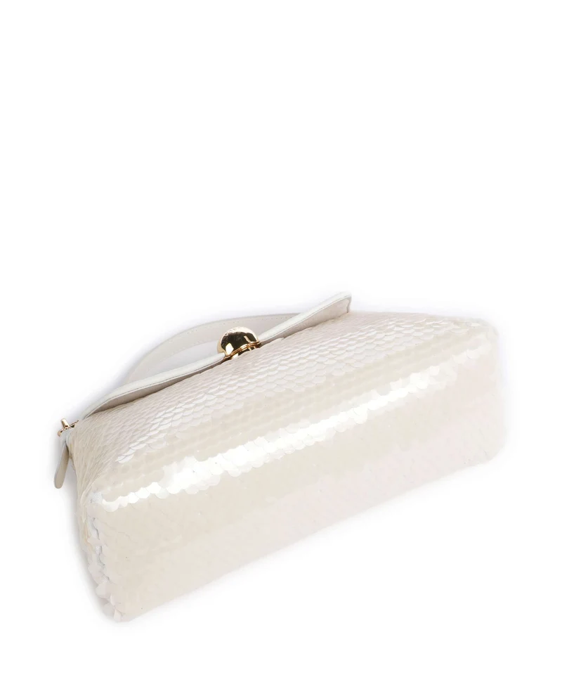 Furla Sfera Soft Mini Umhängetasche talco