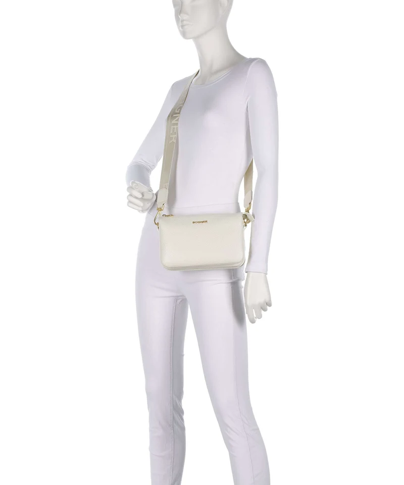 Bogner Wallis Taja Umhängetasche off white