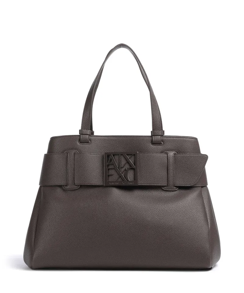 Armani Exchange Susy Soft Shopper dusk shade