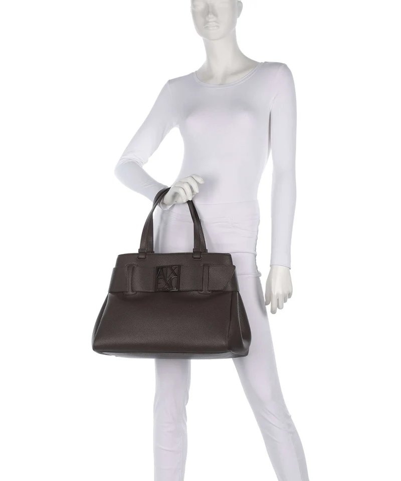 Armani Exchange Susy Soft Shopper dusk shade