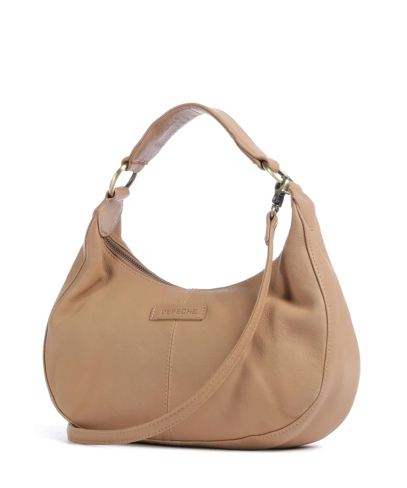 Depeche Fashion Favourites Schultertasche camel