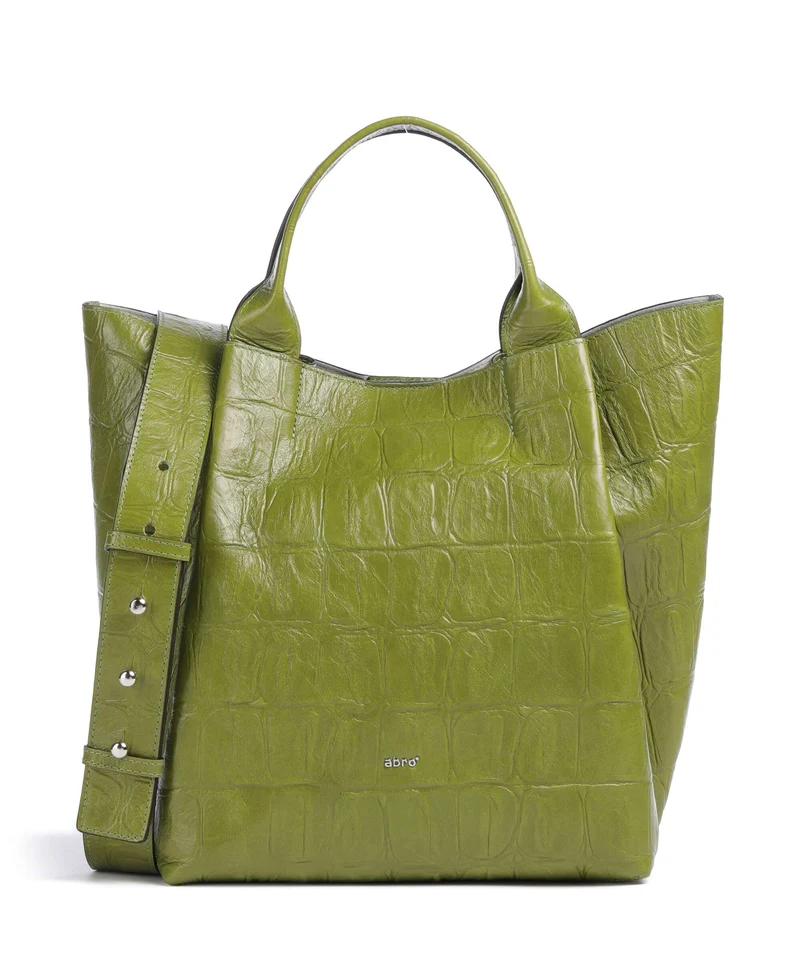 Abro Maxi Cocco Essential Medium Handtasche lime