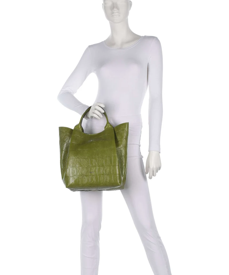 Abro Maxi Cocco Essential Medium Handtasche lime