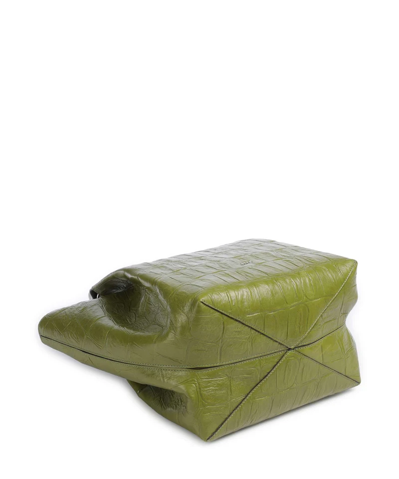 Abro Maxi Cocco Essential Medium Handtasche lime