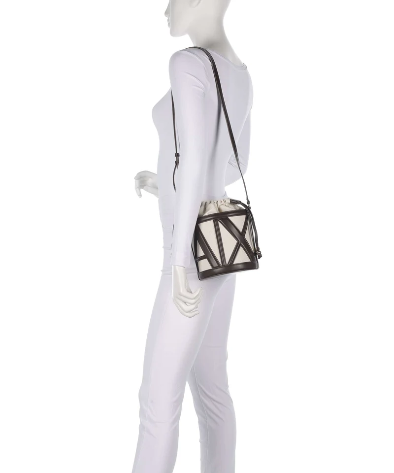 Armani Exchange Marisol Bucket Handtasche natural/dusk shade