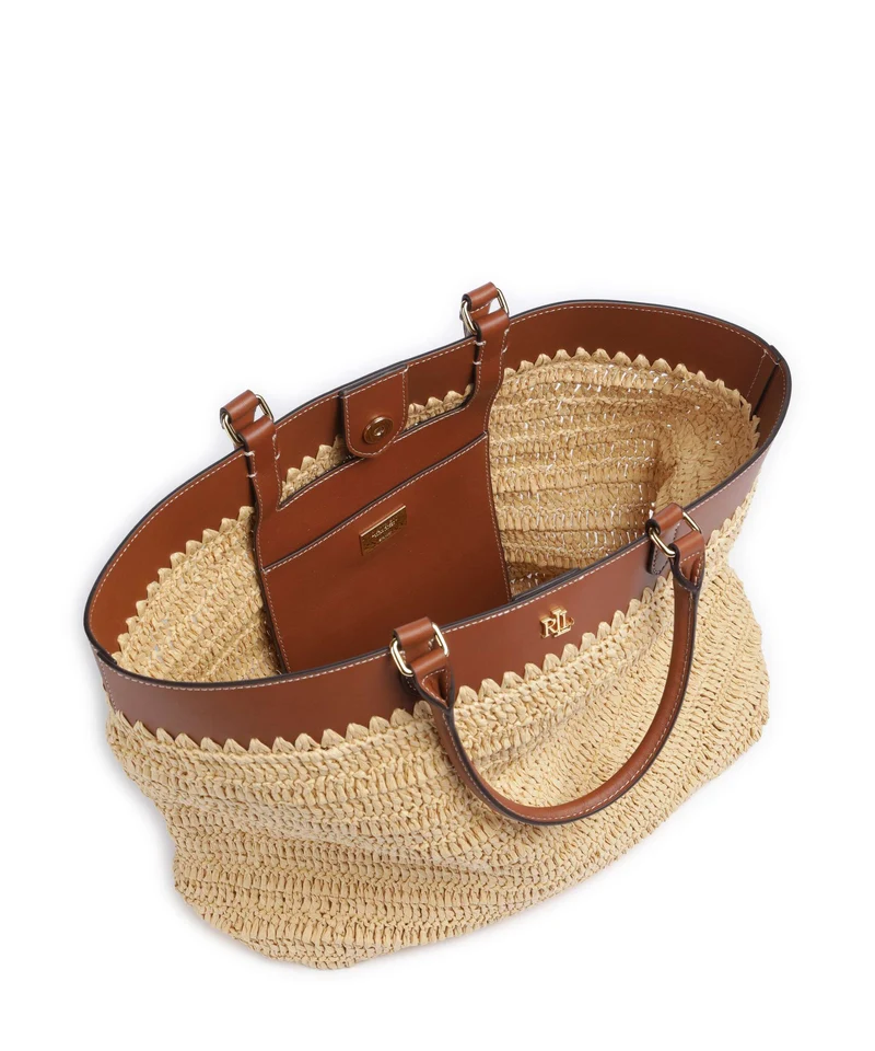 Lauren Ralph Lauren Kyla Large Handtasche natural/lauren tan