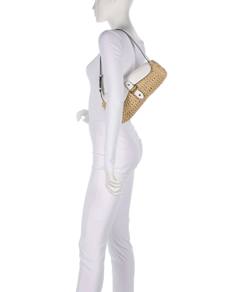Lauren Ralph Lauren Tasha Medium Schultertasche natural/white