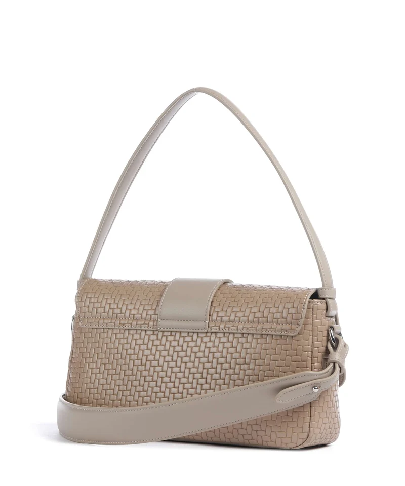 Armani Exchange Susy Soft Woven Schultertasche sand