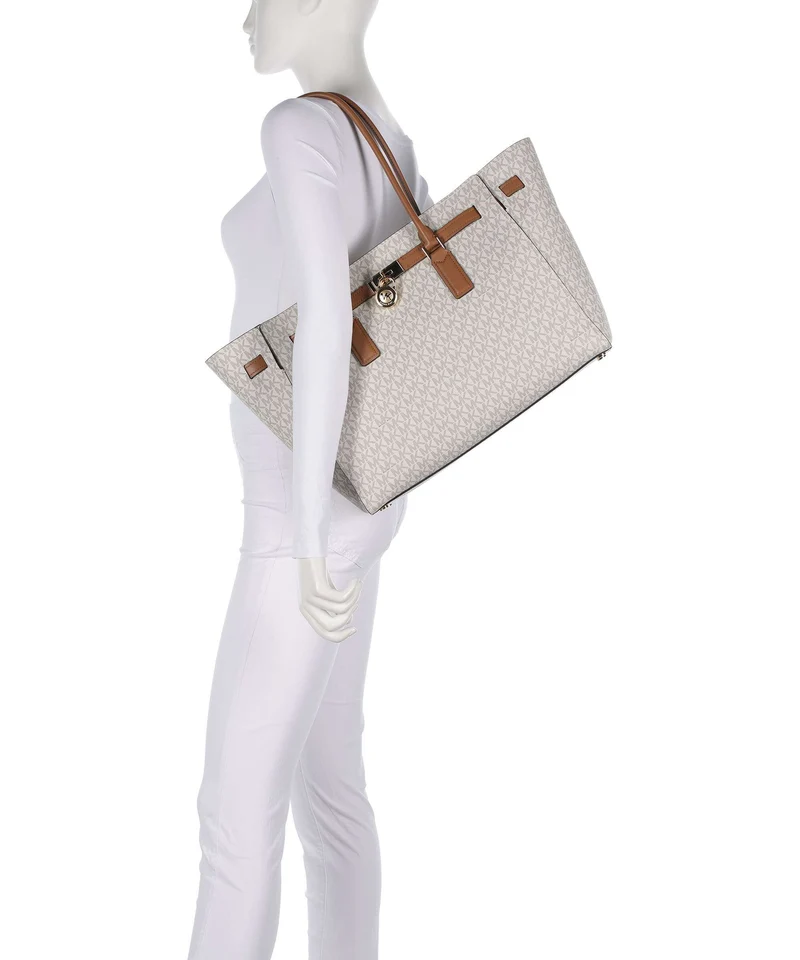 Michael Kors Hamilton Moderne Large Shopper vanilla/acorn