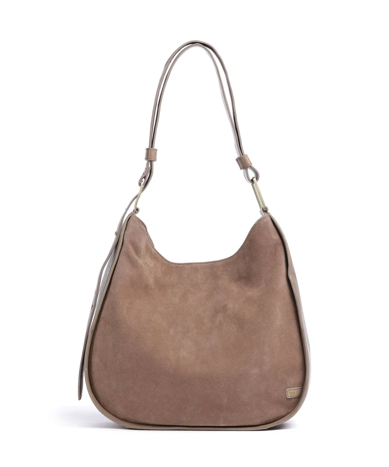 Depeche Madrid Beuteltasche taupe