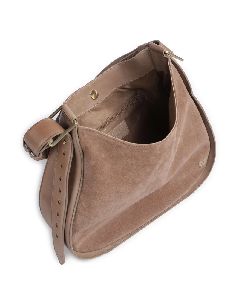 Depeche Madrid Beuteltasche taupe