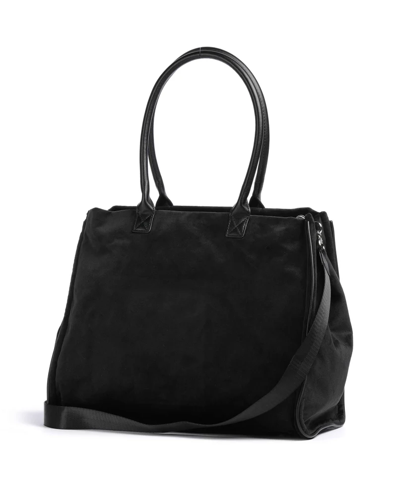 Juicy Couture Iris Velvet Rhinestones L Shopper black