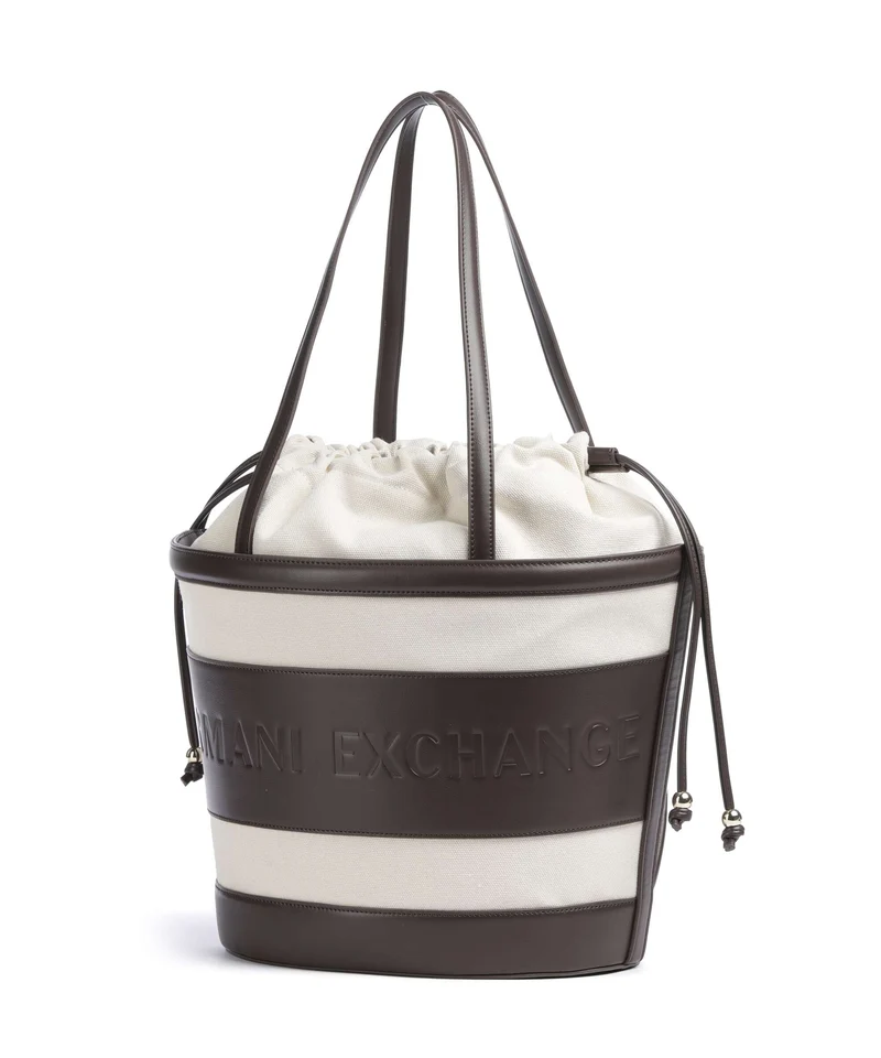 Armani Exchange Marisol Bucket Handtasche natural/dusk shade