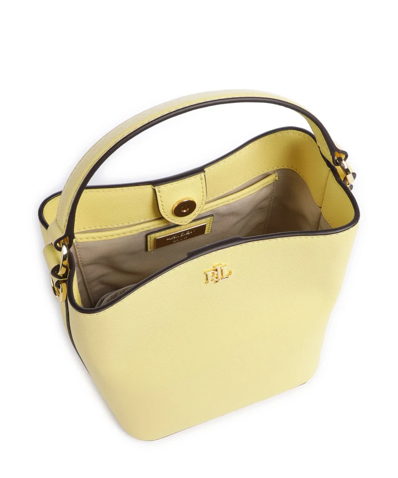 Lauren Ralph Lauren Reese Small Bucket Handtasche lemon sorbet