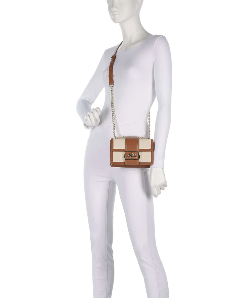 Armani Exchange Wonder S Schultertasche natural/saline clay