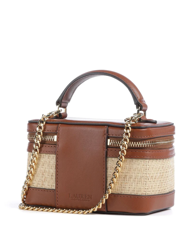 Lauren Ralph Lauren Hallee Small Umhängetasche natural/lauren tan