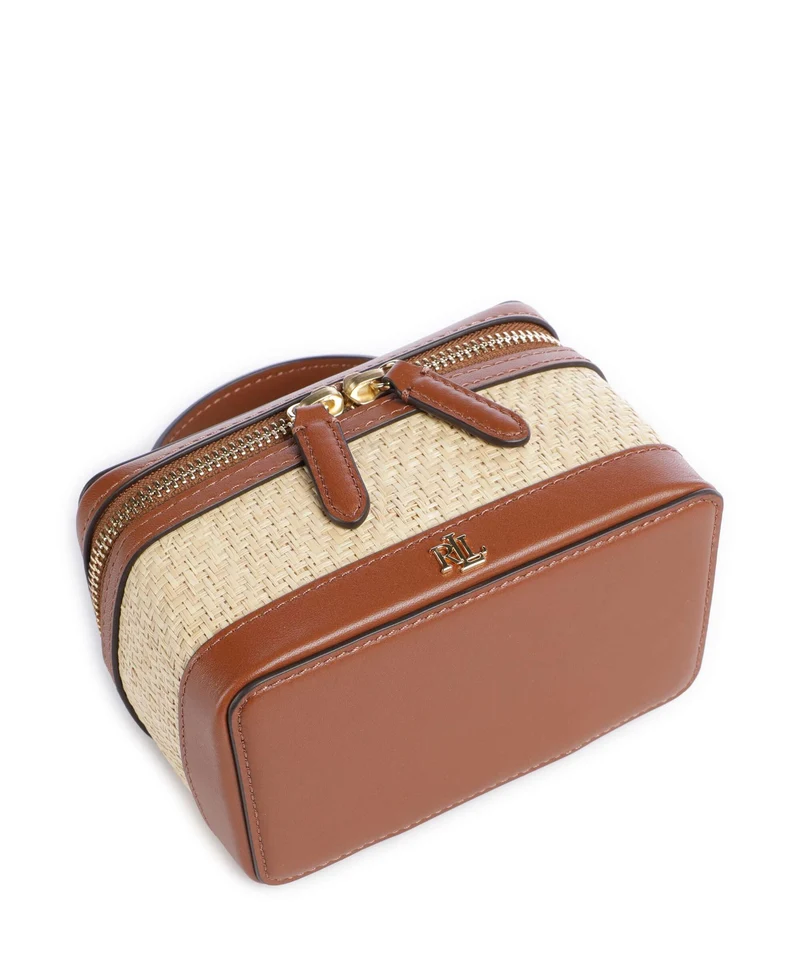 Lauren Ralph Lauren Hallee Small Umhängetasche natural/lauren tan