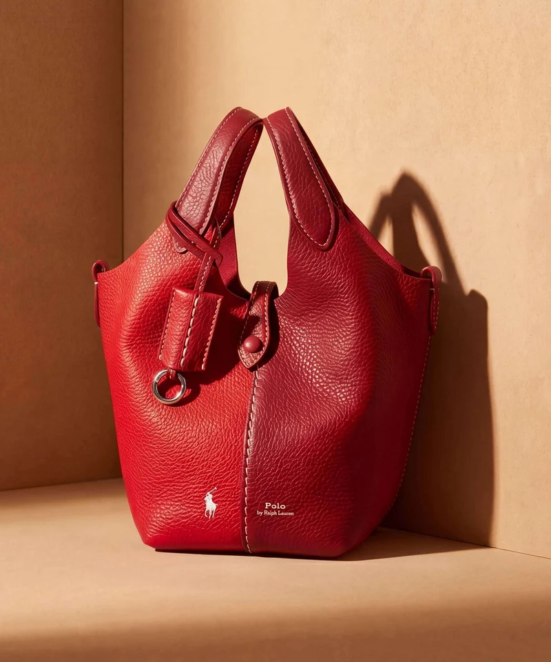 Polo Ralph Lauren Play Small Umhängetasche rose/cherry