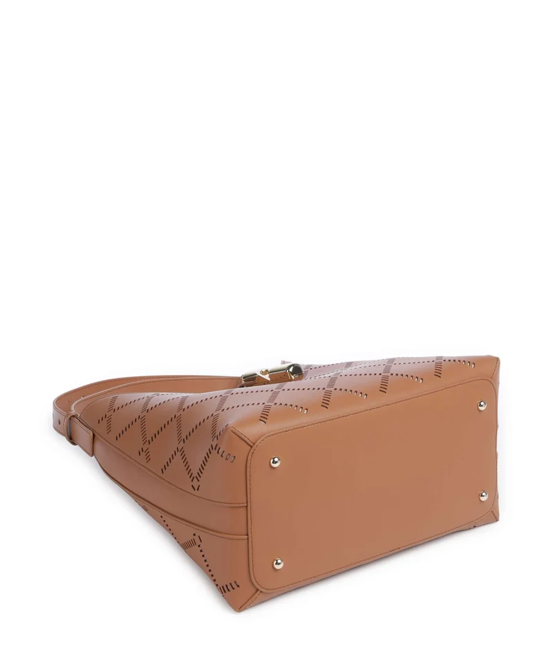 Furla Goccia M Beuteltasche brandy