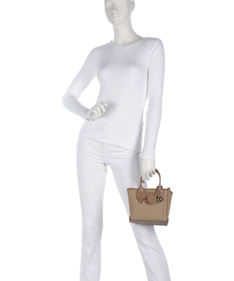Furla Divide It Mini Handtasche naturale/toffee