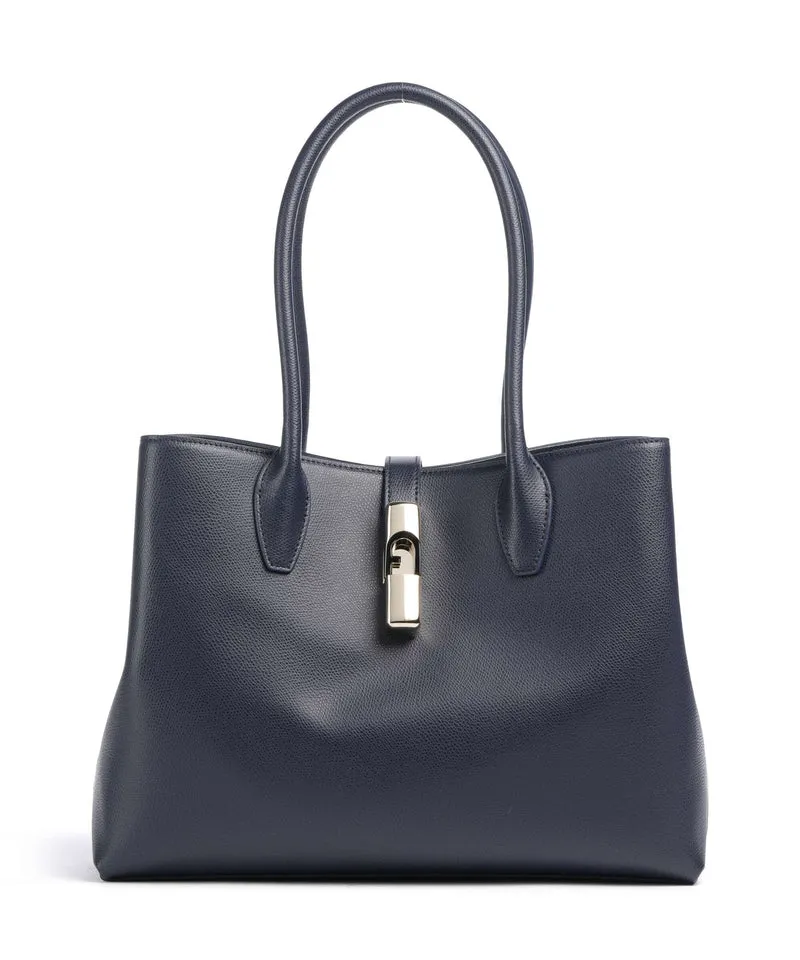 Furla Goccia M Shopper ink blue