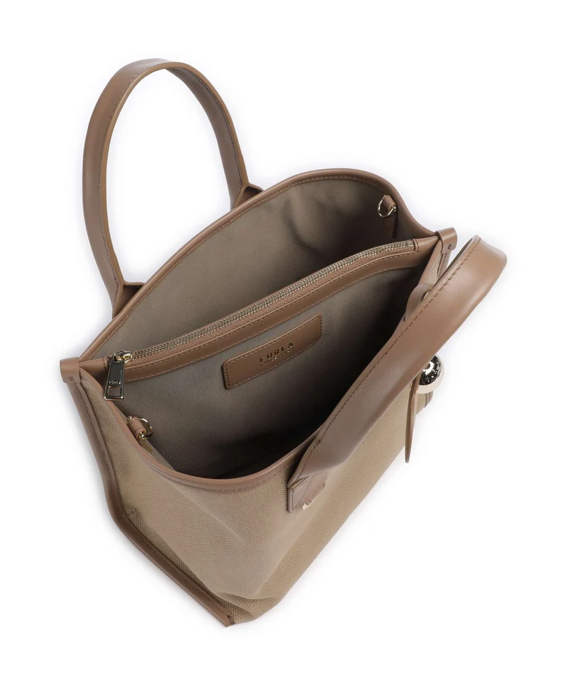 Furla Divide It S Handtasche naturale/toffee