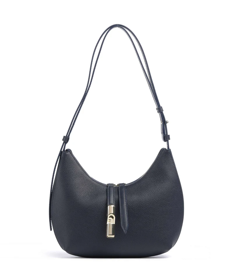 Furla Goccia S Schultertasche ink blue