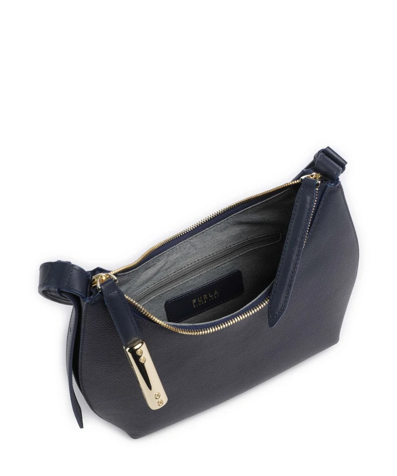 Furla Goccia S Schultertasche ink blue