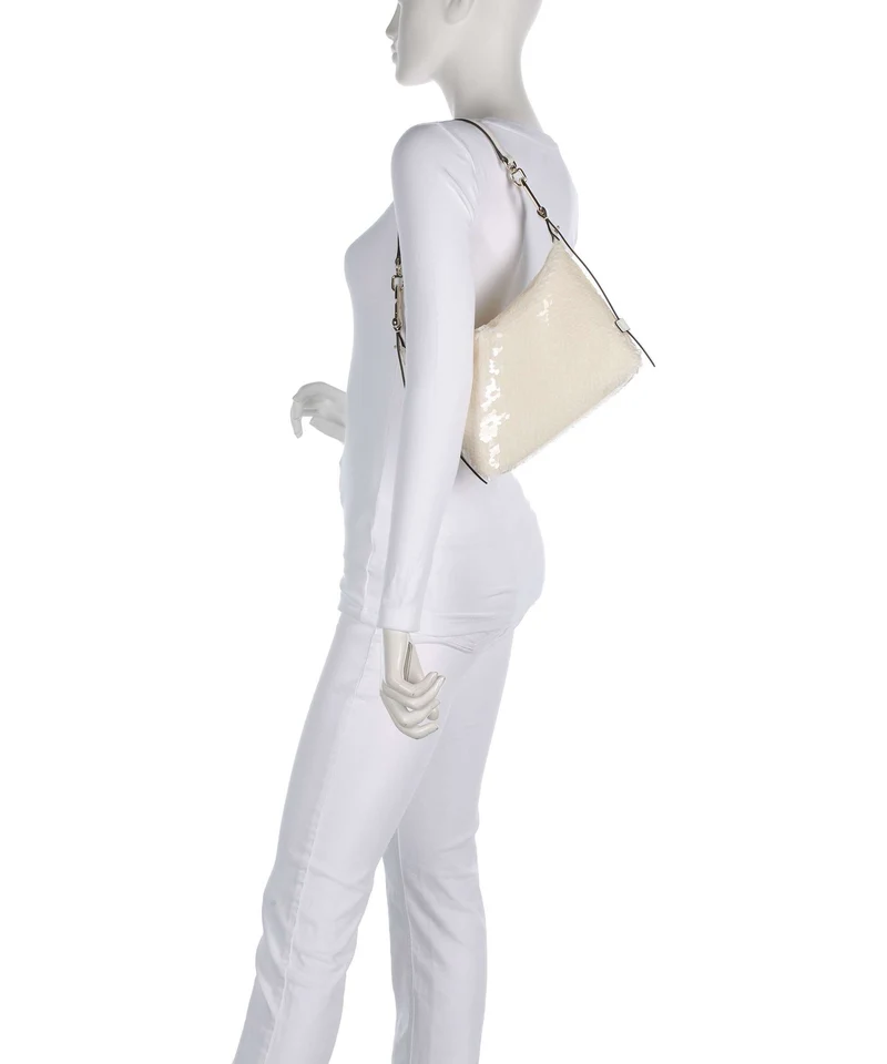 Furla Tonie Mini Schultertasche talco
