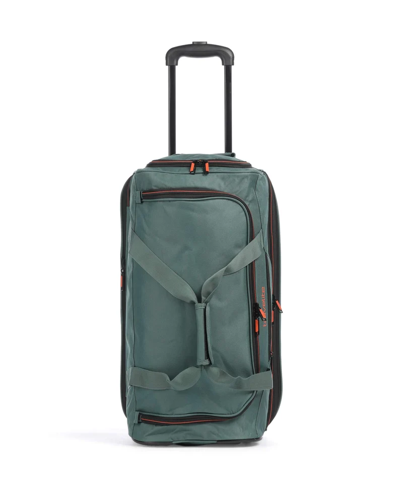 Travelite Basics Rollenreisetasche dunkelgrün