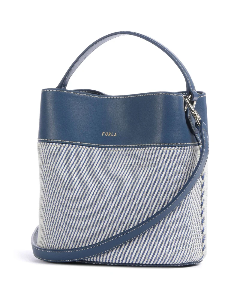 Furla Amelia Mini Bucket Handtasche toni indigo