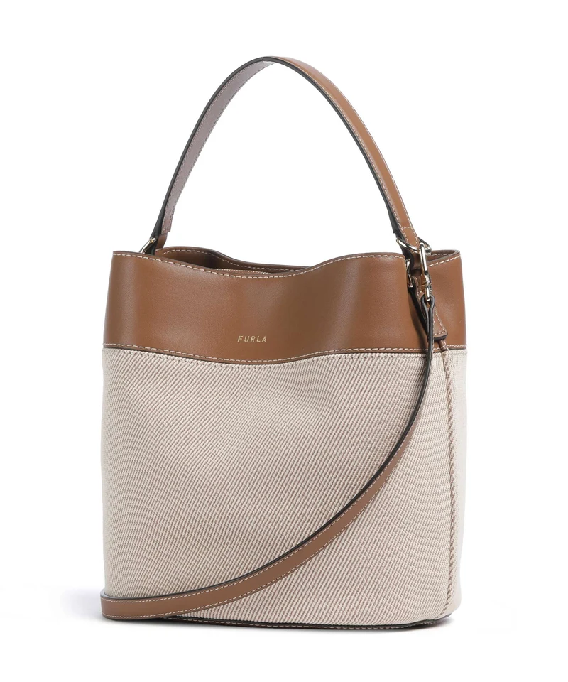 Furla Amelia M Bucket Handtasche toni cognac