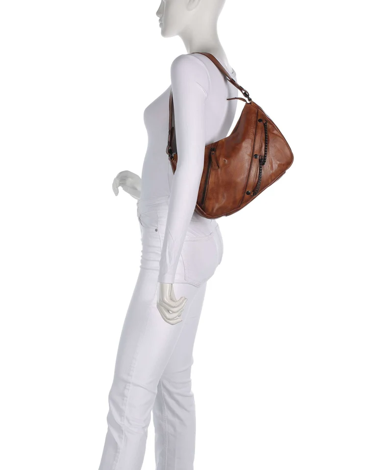 Spikes & Sparrow Apache Jadeline Schultertasche brandy