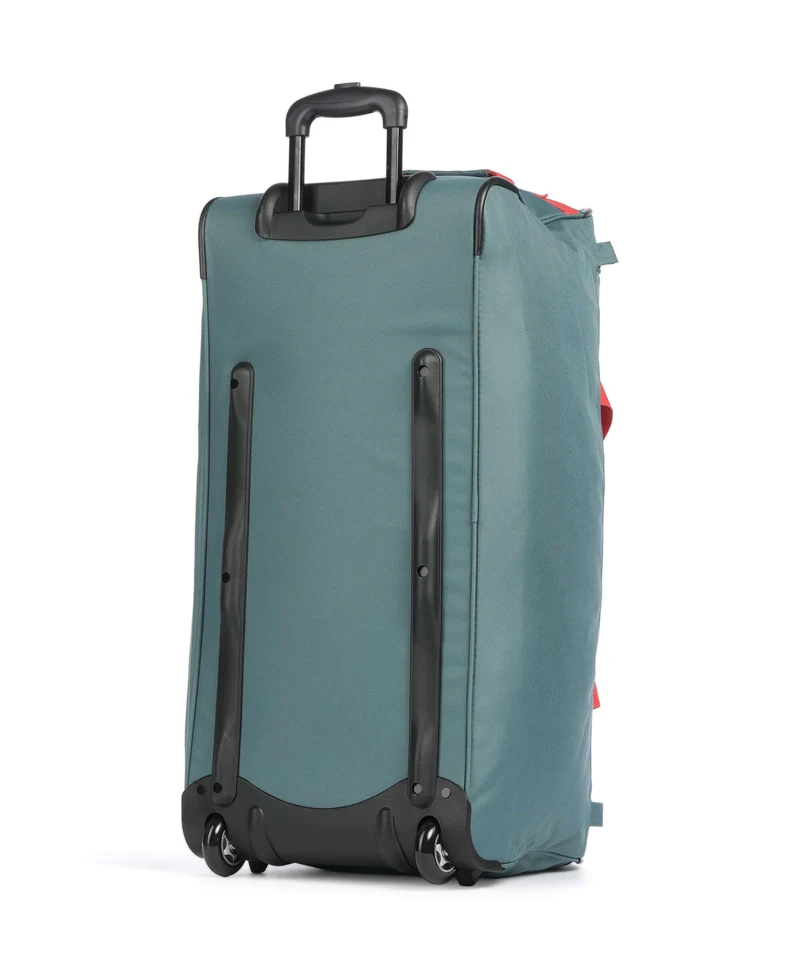 Travelite Basics Rollenreisetasche grün/orange